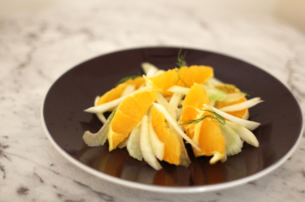Fennel and orange